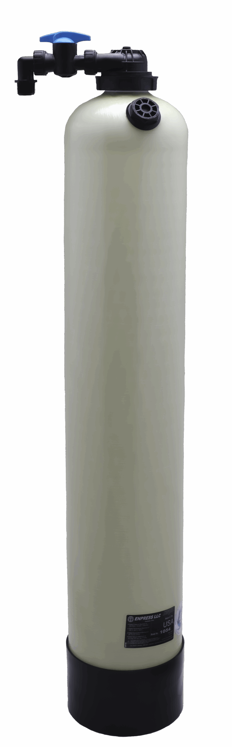 Economy Upflow Filter with Dome Hole - Media Sold Seperately